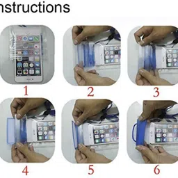 swamin enterprise Pouch for ALL TYPE OF PHONE, WATERPROOF MOBILE POUCH image 5