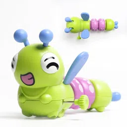 glimring Cute Caterpillar Wind Up Key Operated Moving Toys for Kids Rattle Rattle-picture-44