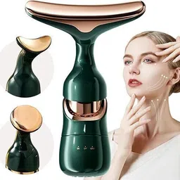 3 in 1 Anti Wrinkles Face Neck Eyes Massager,Vibration Facial for Skin Care-image-20