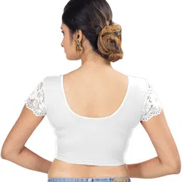 abhi U-Neck Women Blouse image 2