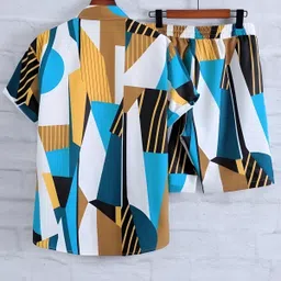 manamrut Shirt Regular Shorts Co-ords Set image 2