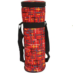kuber industries Canvas 1 Ltr Water Bottle Cover (Red) Set of 1 Pc (Red)-picture-13