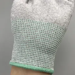 masox store Safe PU Finger Coated Hand Gloves for All Type PCB Assembly/Repairing Work K2 Climbing Gloves image 3