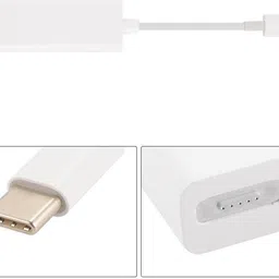Tobo USB C to MagSafe Adapter Type C to MagSafe L/T-Tip Charging Converter Adapter. USB Charger image 2