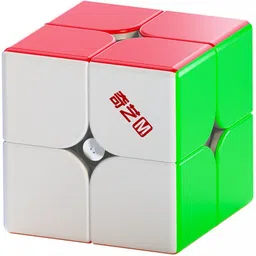 cuberkart QiYi M PRO 2x2 (Core Magnetic) Stickerless Speed Cube with Ball-Core image 2