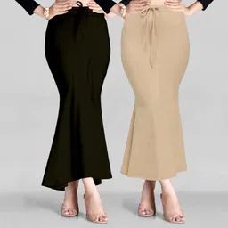 Flybird Fashion NEW-Chiku+Mahendi Peticote Lycra Blend Petticoat-picture-28