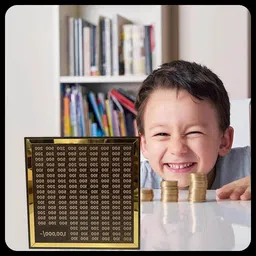 bifrrutant Money saving bank for kinds 55 Coin Bank-picture-17