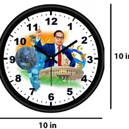 singh brothers Analog 15 cm X 20 cm Wall Clock image 2