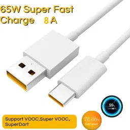 trost Wall Charger Accessory Combo for Realme X2 Pro/ 5 / 5 Pro/X/XT /6 /6 Pro/ 8/8 Pro/C35/ 10/10 pro/9i/ Narzo 50 pro image 3