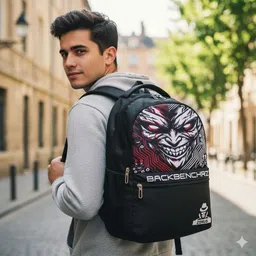 zerus Medium 30 L Laptop Backpack Trendy Tech Print Backpack Combo for Boys with Sling Bag School College image 5