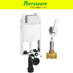 parryware Half Frame Concealed Cistern, Concealed body with upper part set of 1 pic 206 Dual Flush Tank-picture-12