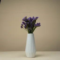 mrida and maati Flower Vase (Without Flower) Table vase for office and Home Plastic Vase Plastic Vase image 5