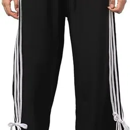 fashioffly Women Solid Black Track Pants-picture-30