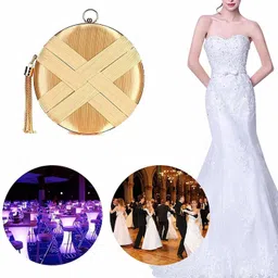 toobacraft Party Gold Clutch - Regular Size image 5