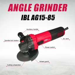 ibell Angle Grinder AG15-85, 1100W Heavy Duty,11000 RPM with Grinding Wheel and Guard, Angle Grinder image 4