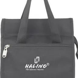 halino Jhola Bag Lunch Bag - Compact, Easy Wash, Smooth Zippers & Premium Fabric Waterproof Lunch Bag image 2