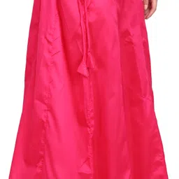 rameshwaram fabrics Women Floral Print Flared Pink Skirt image 3