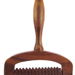 Wooden Hand Roller Body Stress Acupressure Massager/Foot/Back/Neck Massage-Brown-image-44