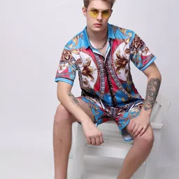 flirty Shirt Regular Shorts Co-ords Set image 3