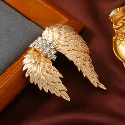 SYGA Women & Men Zinc Alloy Angel Wings Brooch – Retro Pin for Jackets Brooch-picture-15