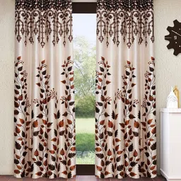 153 cm (5 ft) Polyester Semi Transparent Window Curtain (Pack Of 2)-image-67