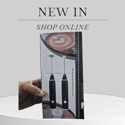 shopinnkart SK Electric Milk Frother 2 Attachments Personal Coffee Maker image 5