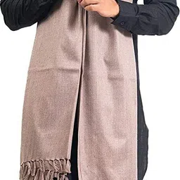 WEAVER VILLAS Wool Self Design Men Shawl image 4