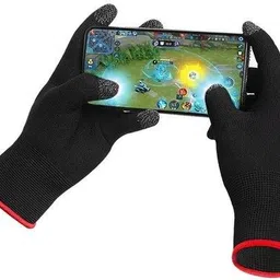 ™PUBG & Free Fire Game Pro Player & Bike Riding Anti-Sweat Mobile Touch Finger & Gym & Fitness Gloves-image-51