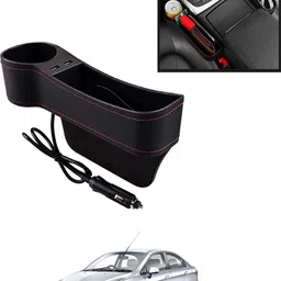 ayw Multifunctional Black Side Seat Pocket With USB Socket For Car-235 Car Side Seat Catcher-picture-14