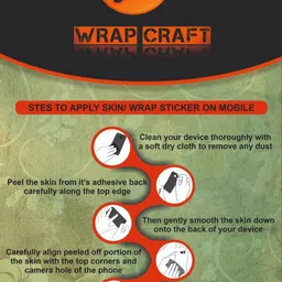 wrap craft Realme 14X 5G Premium Vinyl BACK Mobile Skin image 5