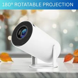 Guggu Protable Projector for Home 4K Support With Built-in Apps Netflix, YouTubeB282 (4500 lm / 1 Speaker / Wireless / Remote Controller) Portable Projector image 1