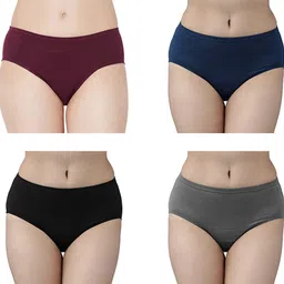 skyview Pack of 4 Women Periods Multicolor Panty image 2