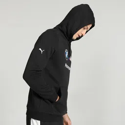 puma Men Full Sleeve Printed Hooded Sweatshirt image 2