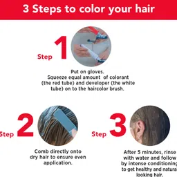 revlon Top Speed Hair Color Woman , Natural Black 70 image 3