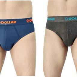 dollar bigboss Pack of 2 Solid Men Brief image 1