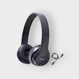 Wireless Headphones with Ergonomic Design and AUX Compatibility_XS Bluetooth & Wired Headset-image-1