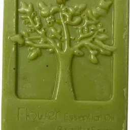ac design Baby Soap Organic & Homemade|Soft & Safe for Baby Skin One Leaf Flower Green-picture-13