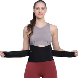 zeskro Lumbo Sacral Support Cotton Fabric Lumbar,Waist & Back Support Belt. Abdominal Belt-picture-18