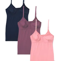 rmt dissa Women Dark Blue, Purple, Pink Chemise-picture-21