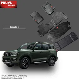 pruvu TPV 3D Mat For Mahindra Scorpio N (7 Seater)-picture-24
