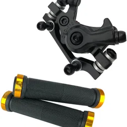 nsv Cycle Rear disc brake and bicycle Handlebar Anti Slip Grip Bicycle Brake Disk-picture-25
