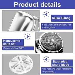 psw Mini pocket shaver Shaver For Men image 4