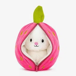 sre Chain Reversible Bunny Rabbit Soft Stuffed Toys for Girls Boys Baby - 30 cm image 4