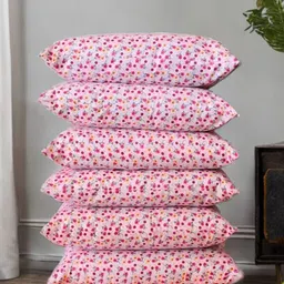 urmila creation Microfibre Sleeping Pillow Pack of 6 Solid LUXURY image 1