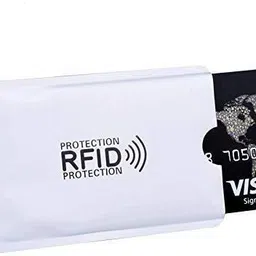 rfid 8 Pcs Sleeves Credit Card Sleeve, Credit Card Protector Sleeves Blocks Credit Cards Access Control image 3
