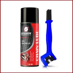 otogrow Chain Lubricant Degreaser Spray With Brush For Motorbike A8E Chain Lube (Chain Lubricant+Chain Bruish) (150X1 ML) Chain Oil-picture-16