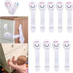 minimavin Baby Safety Furniture Locks,Pack of 10, Flexible, 3M Adhesive-picture-16