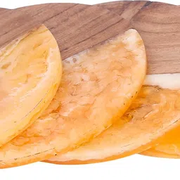 vatsu craft Round Reversible Wood, Resin Coaster Set image 2