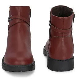 el paso Chelsea Luxury Solid Outdoor Trendy Lightweight Soft Cushioned Footbed Boots For Women image 4