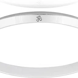 shining jewel Brass Rhodium Kada image 2